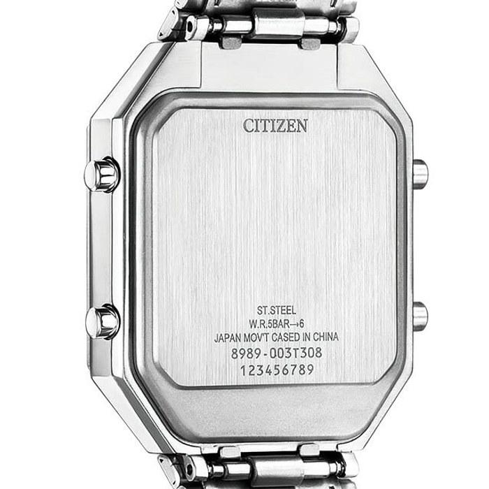 [Citizen Collection] CITIZEN RECORD LABEL Термосенсор Мужские часы JG2120-65A ЖК/Белый