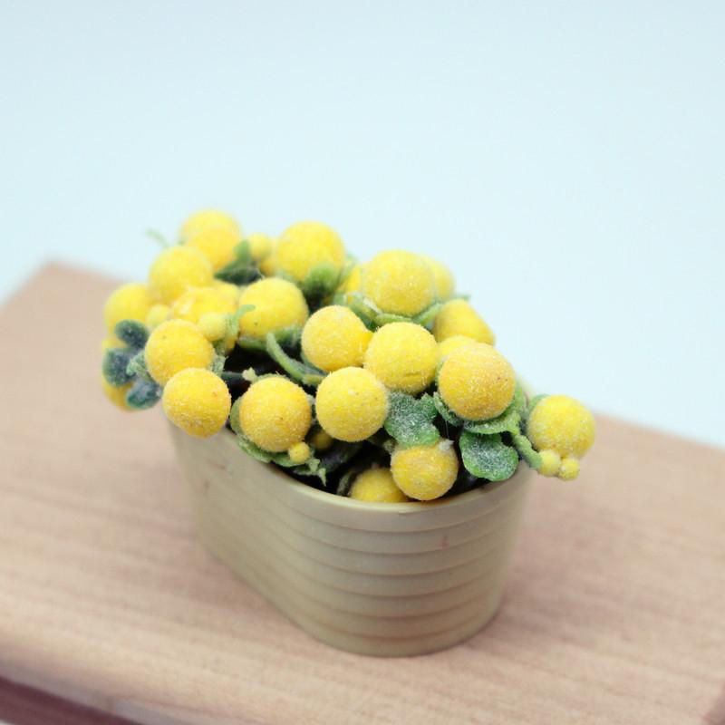 1/12 кукольный домик имитация цветка растение в горшке кукольный домик мини украшение для дома кукольный домик микроландшафт растения аксессуары