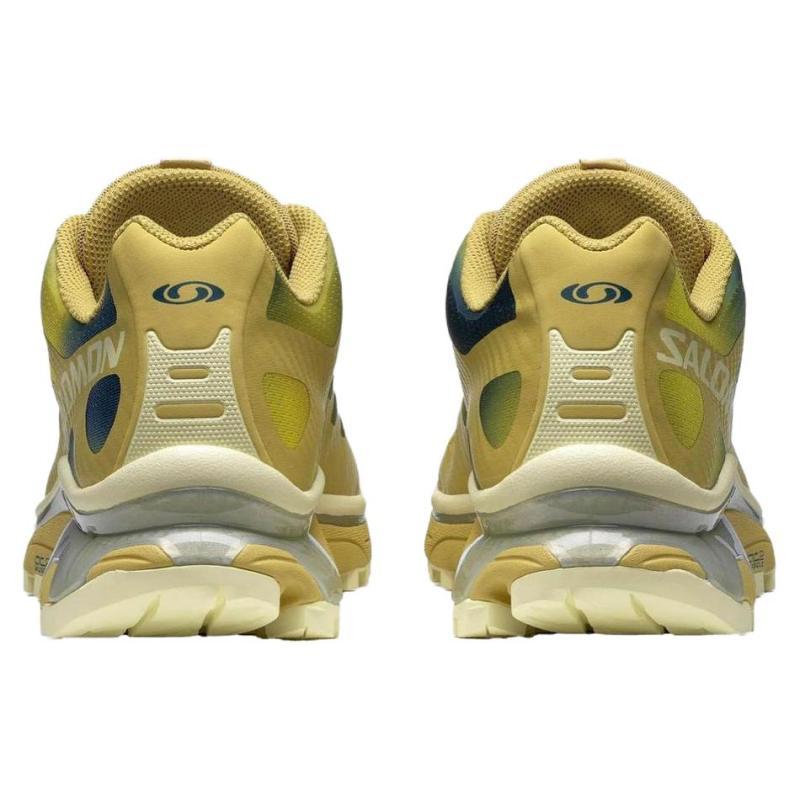 SALOMON XT 4 Нескользящие Низкие Кроссовки для Активного Отдыха Мужские Желтые Кроссовки 474423