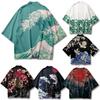 Summer Casual Cardigan Japanese Kimono Cloak Print