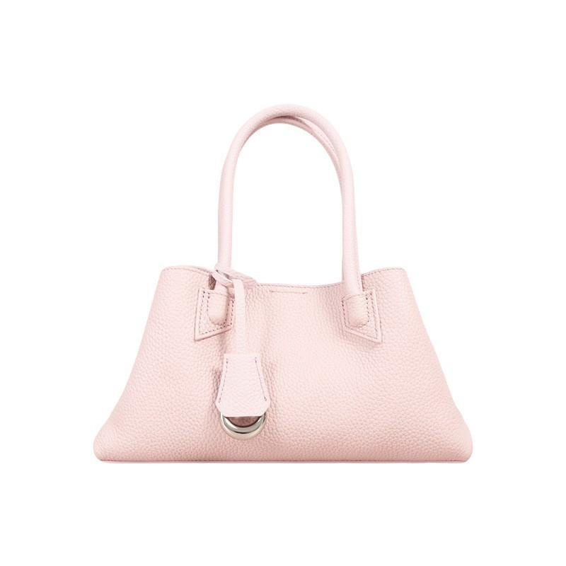 2026 Early New Commuter Fashionable Handbag Niche Simple All-matching Leather Cross-body Bag Large Capacity