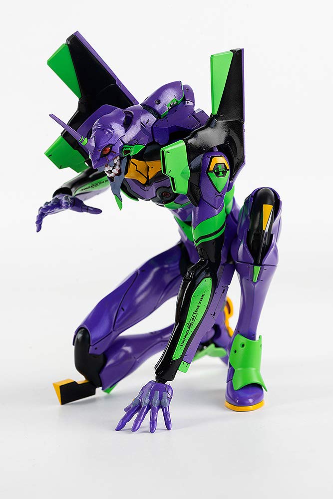 Robodo Evangelion New Theatrical Edition Evangelion Unit 01 Подвижная фигурка из сплава, окрашенная в немасштабируемый цвет, ABS, ПВХ, ПОМ и цинк