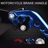 Аксессуар для модификации мотоцикла - 2 шт. регулируемый двойной дисковый тормозной рычаг для скутеров аксессуары для электровелосипедов