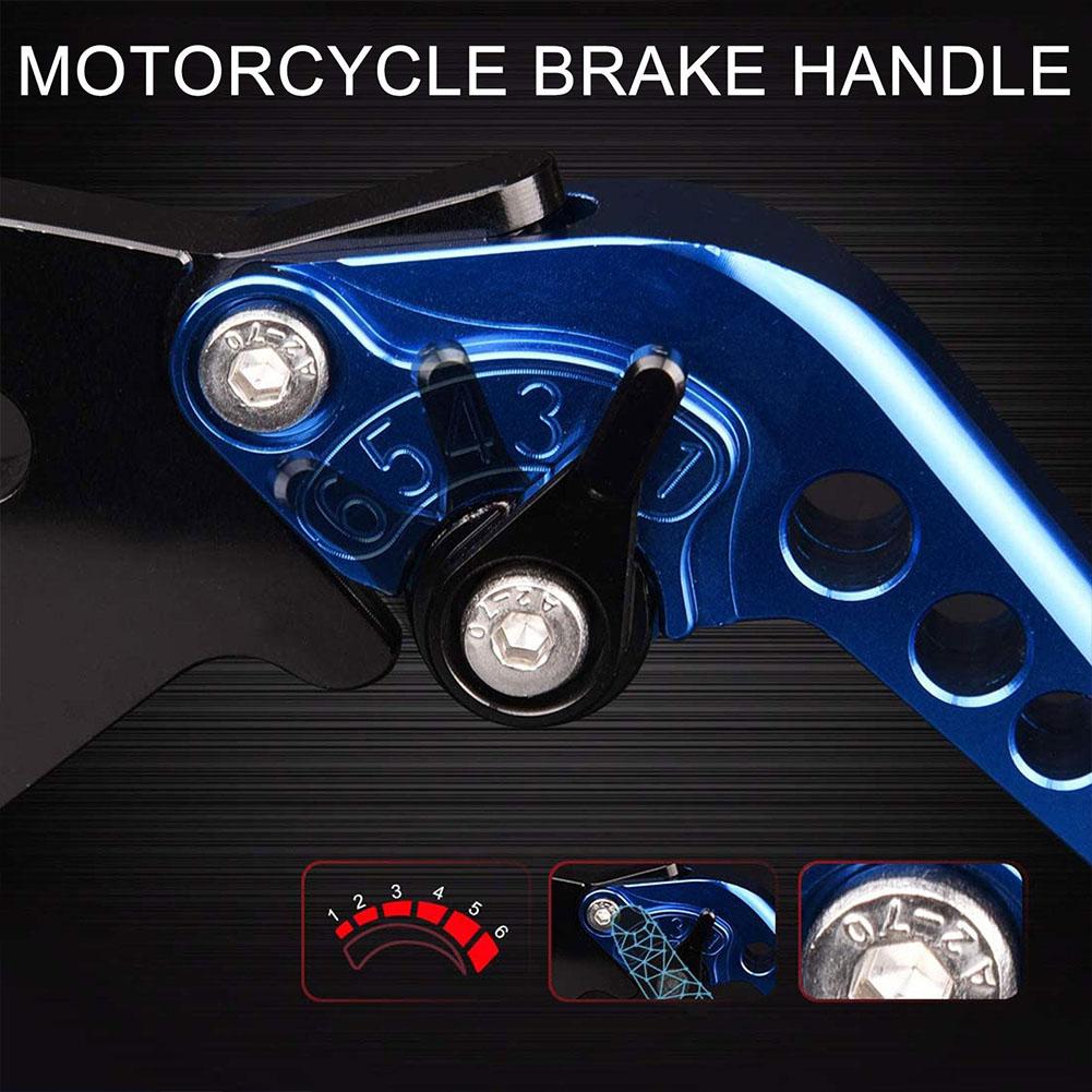 Аксессуар для модификации мотоцикла - 2 шт. регулируемый двойной дисковый тормозной рычаг для скутеров аксессуары для электровелосипедов
