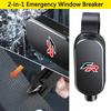 Car Window Glass Breaker Safety Hammer Seat Belt Cutter For Seat FR Ateca IBIZA Leon Alhambra Arosa Toledo Interior Accessories ibz023