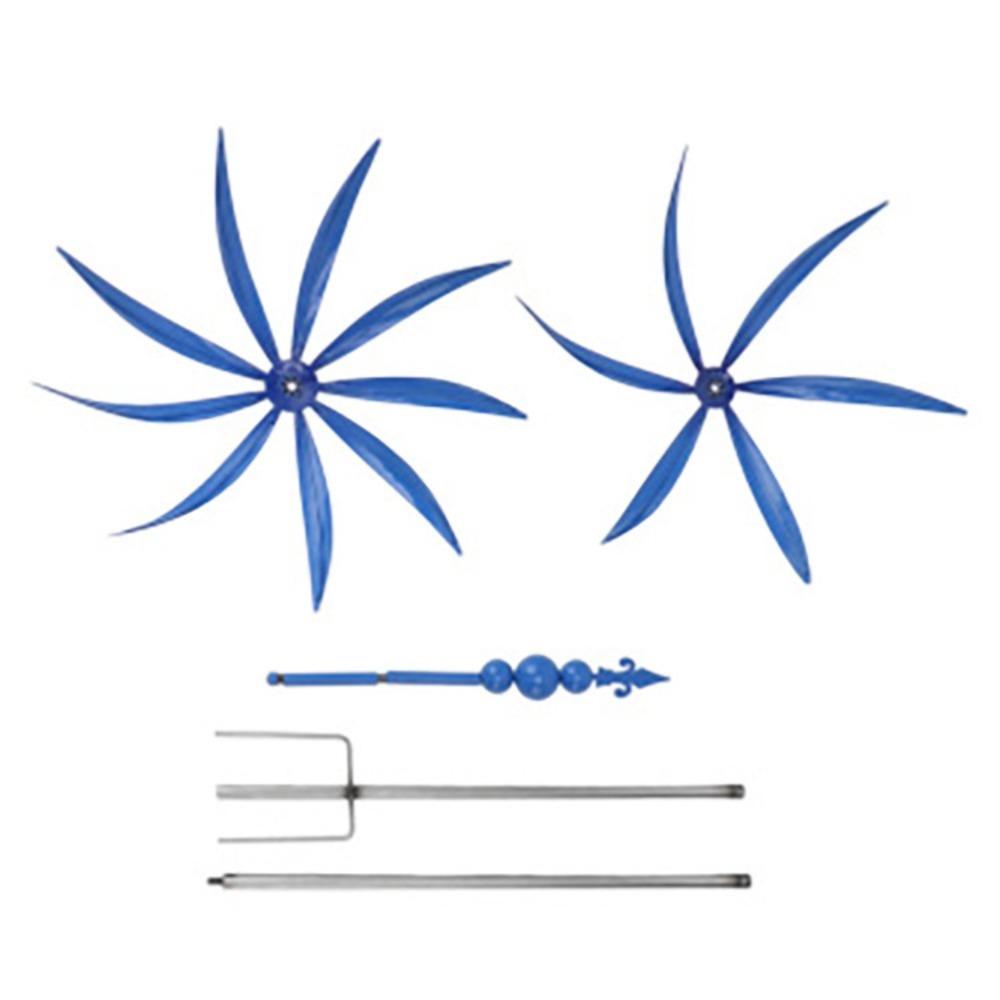 Creative Yard Sculpture Garden Rotating Deck Wind Chime Decoration Windmill Decor