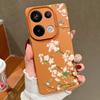 Для Xiaomi 13t Poco X6 M6 Pro Redmi Note 14 13 12 11 10 Pro противоударный силиконовый мягкий кожаный узор с текстурой однотонного цвета