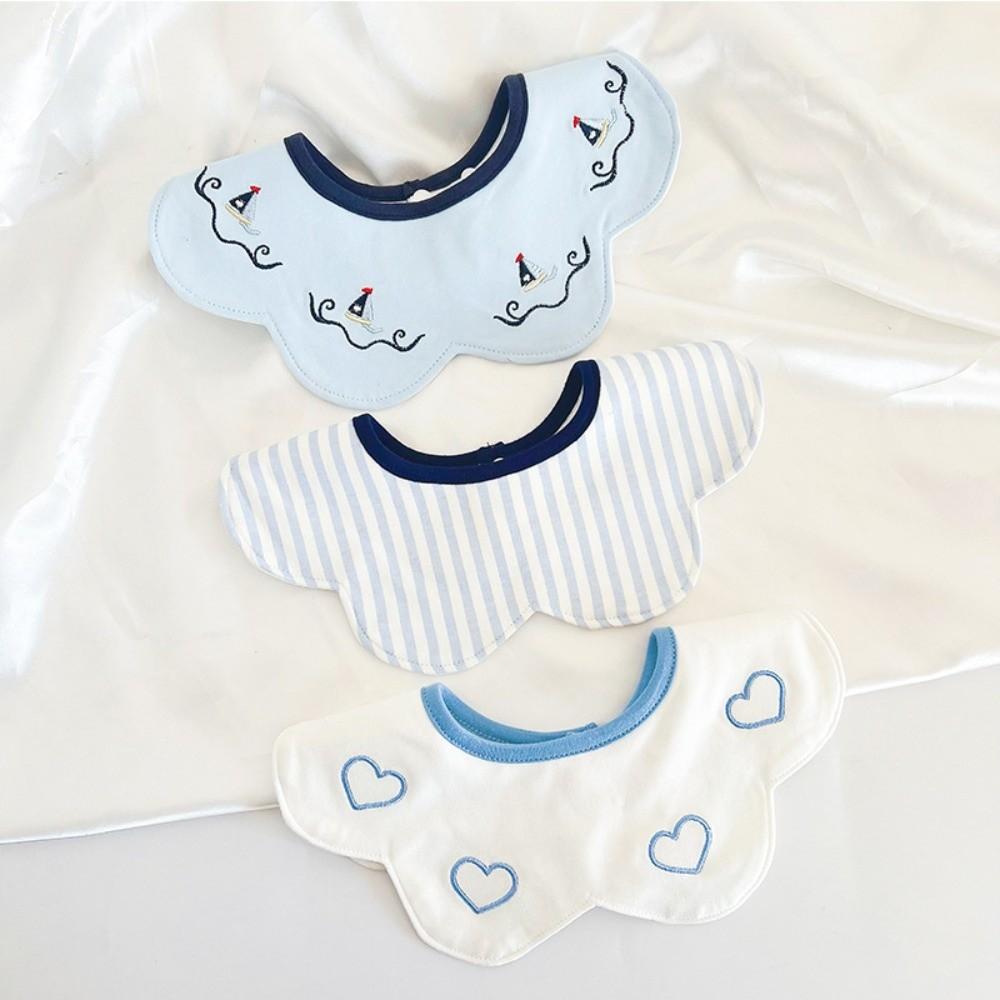 3pcs Set Breathable Baby Bib Antibacterial Summer Bibs Bibs for Baby Girl Boy Infant Daily Wear