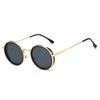 New Round Frame Retro Sunglasses For Men Punk Street Photography Sunglasses Stand For Women High-End Sunglasses M5245