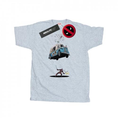 Marvel Mens Deadpool Ice Cream T-Shirt