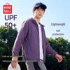 Мужская куртка с капюшоном UPF50+ для защиты от солнца