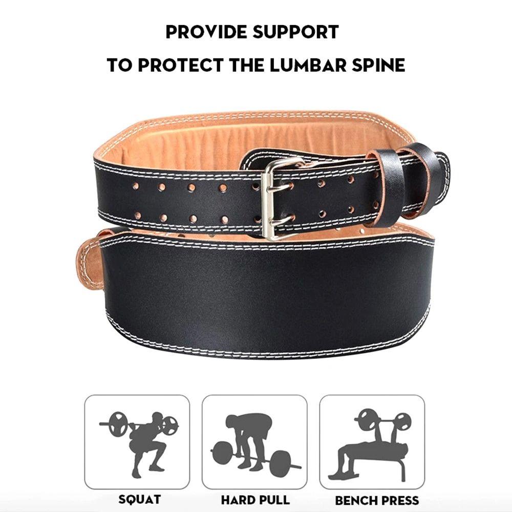 Adjustable Weightlifting Belt Professional Fitness Lumbar Support  Horizontal Bar