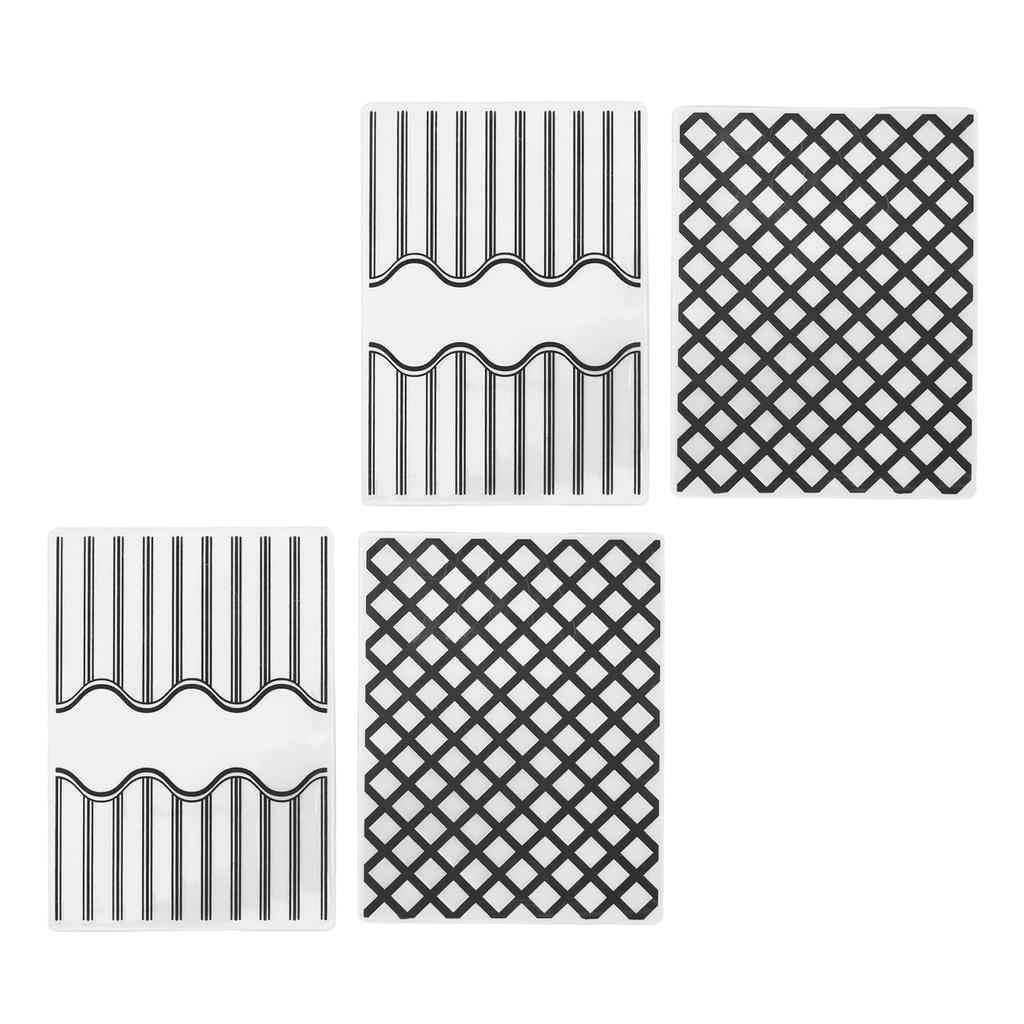 4шт пластиковых папок для тиснения набор декоративных тисненых машин шаблон для изготовления открыток