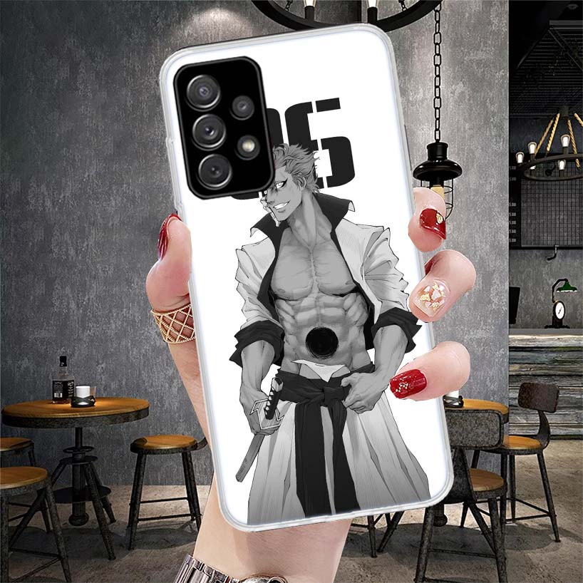 Гримджоу 6 Bleach Мягкий чехол для телефона для Samsung Galaxy A13 A14 A15 A16 A17 A53 A54 A55 A56 A57 A33 A34 A35 A36 A37 A23 A24 A25 A26
