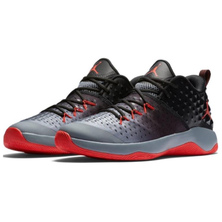 Jordan Fly X Non-Slip Lightweight Low-Top Basketball Shoes Men Sneaker Black Gray Red 914668-018