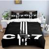 Fashionfootball Star RRonaldo Printing Bedding Set Duvet Cover Comforter Bed  Youth Kids Girl Boys Luxury Birthday Gift