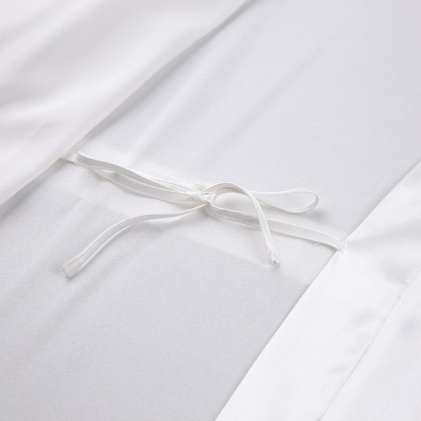 White Boudoir Wedding Floor Length Maxi Dressing Gown Robes Feather Long Robe Stain Silk Lingerie Bride To Be Hen Party Dress