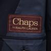 Chaps от Ralph Lauren костюм из шерсти 80-х годов Комплект Верх C-98/низ 82 Темно-синий Мужской Б/у