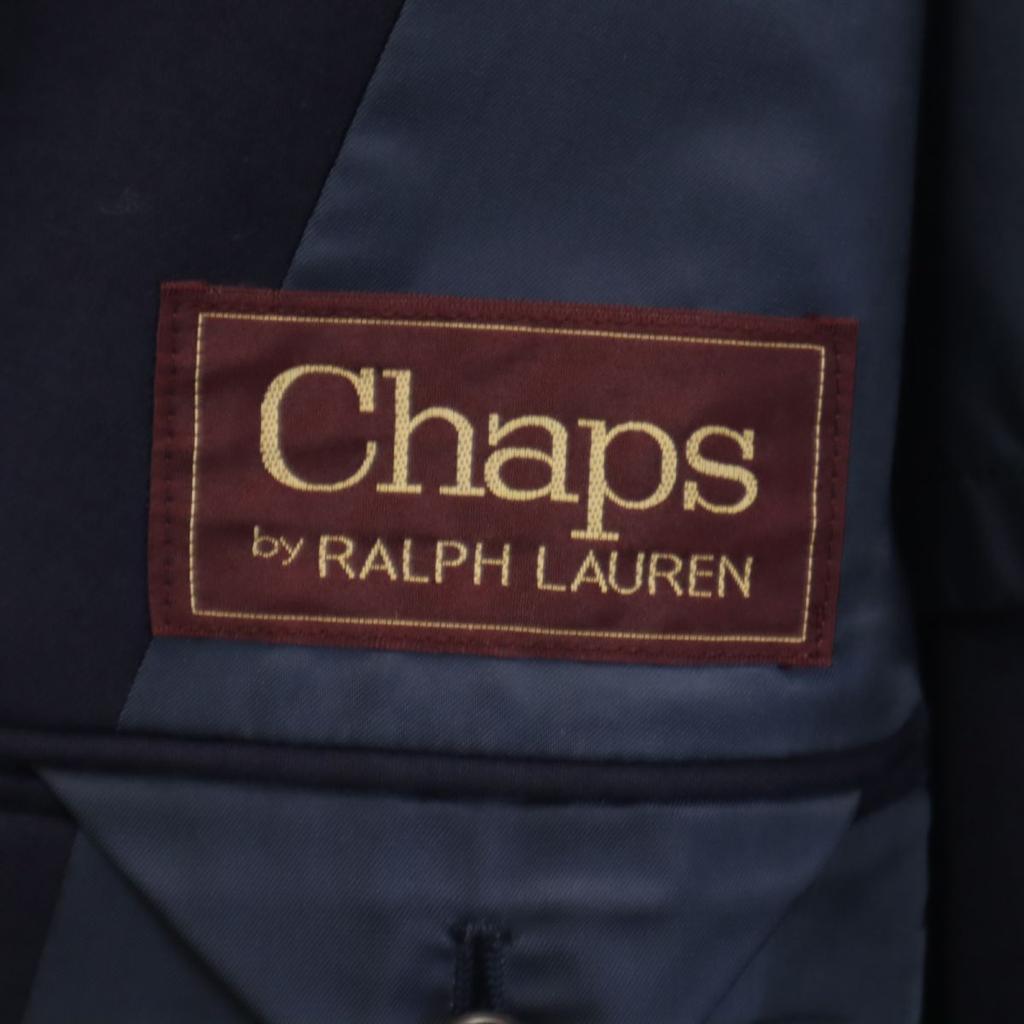 Chaps от Ralph Lauren костюм из шерсти 80-х годов Комплект Верх C-98/низ 82 Темно-синий Мужской Б/у