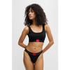 Hugo Womens/Ladies Red Label Logo Bralette