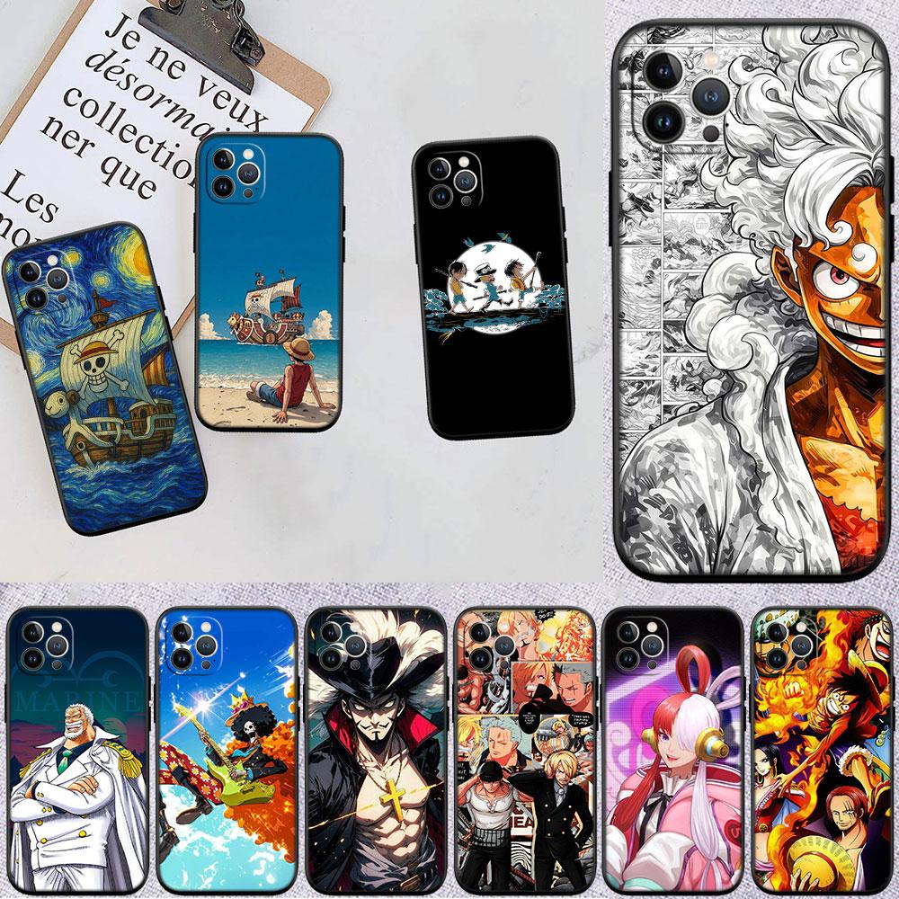 FM4 Anime One Piece Soft Shell Phone Case for OPPO A3 Pro A72 A74 A76 A77 A77S A78 A79 A94 A95 A18 A40M A58