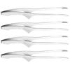 Stainless Steel Yakiniku Tongs, Freestanding, Camping, BBQ, Non-Slip Chopsticks, Serving Pasta, Yakiniku Tongs (Set of 4)