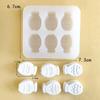 Cartoon Little Fish Snapper Roasted Cake Grinder Baked Silicone Rice Cake Mold Soap Mold Gypsum Aromatherapy