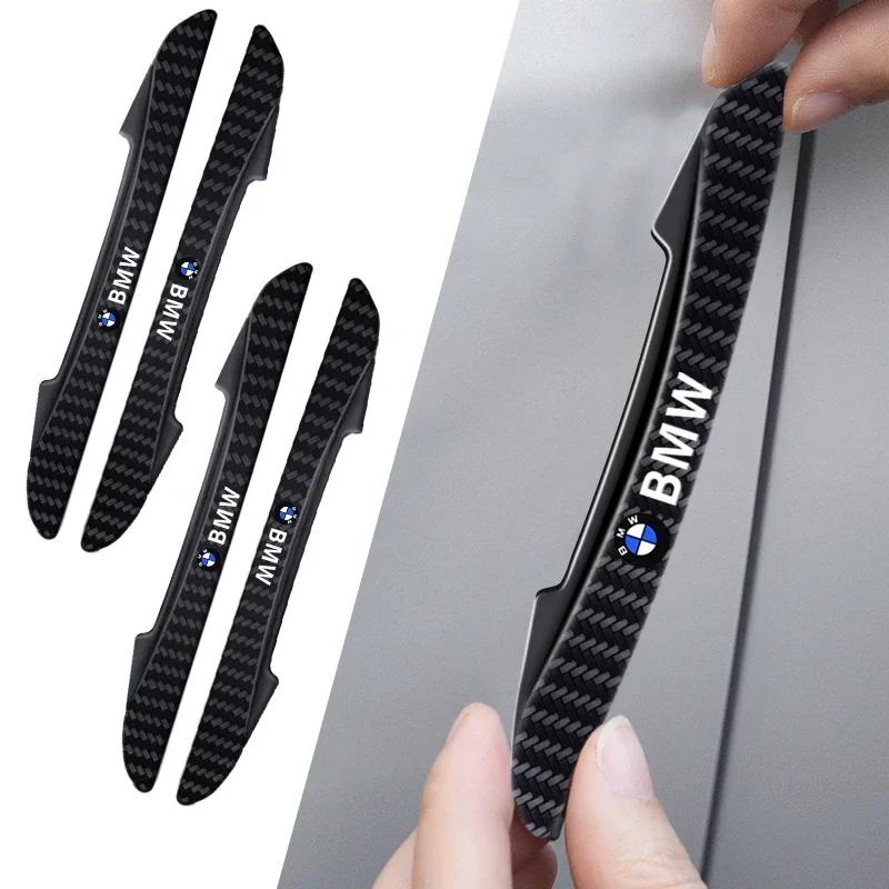XPSYM1 2025 HotFor BMW 4pcs New Bumper Anti-collision Strip Car Door Scratch Protector Stickers For BMW Performance F25 F26 F15 F16 E90