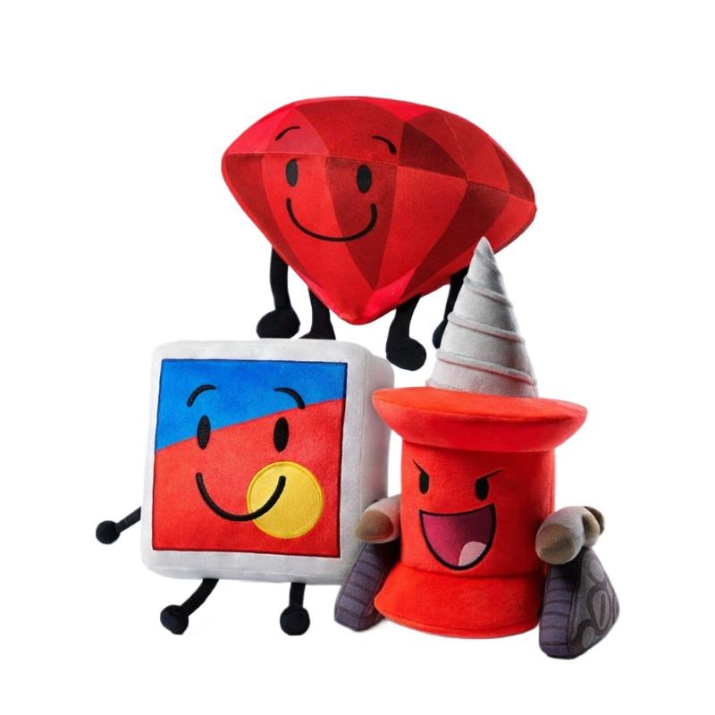 2026 Новая плюшевая игрушка BFDI Битва за Остров Мечты Мягкая плюшевая игрушка Милый мультяшный набивной кукла Подарок для детей Коллекция Декор комнаты