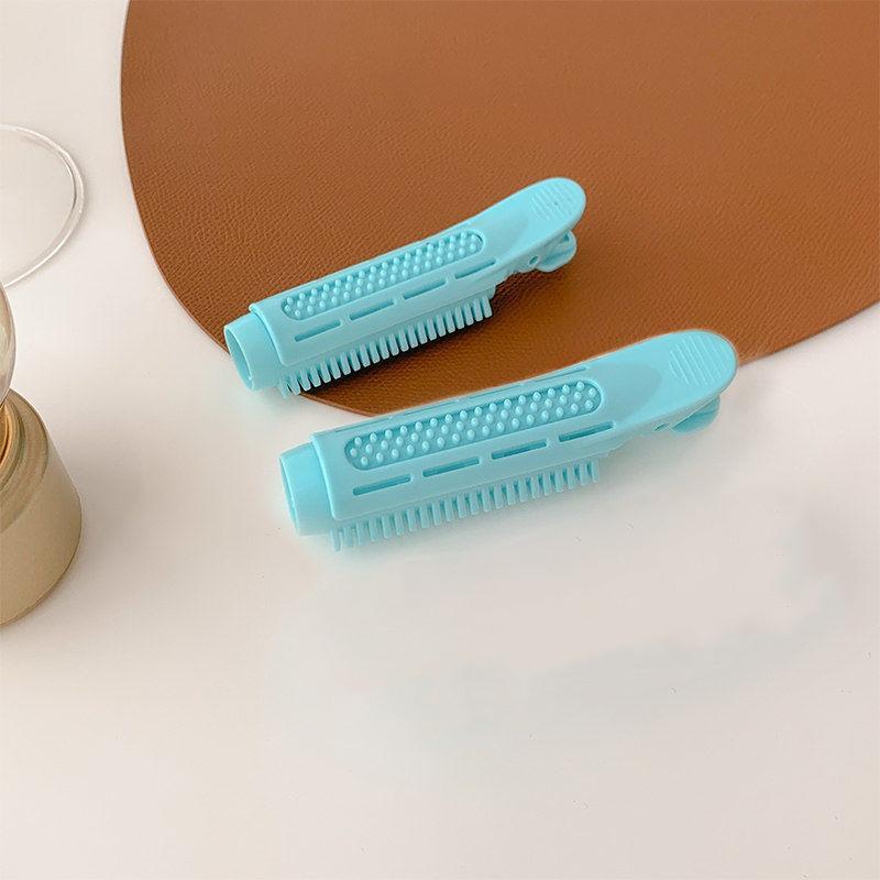 2 шт., челка, пушистые заколки для волос в корейском стиле, бесшовные фиксированные челки с начесом, пышные заколки, заколки для волос, большие бигуди для завивки волос