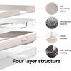 KALEBOL KLB-YTGJ001 For iPhone 14 Pro Case Solid Color Liquid Silicone+PC Phone Cover