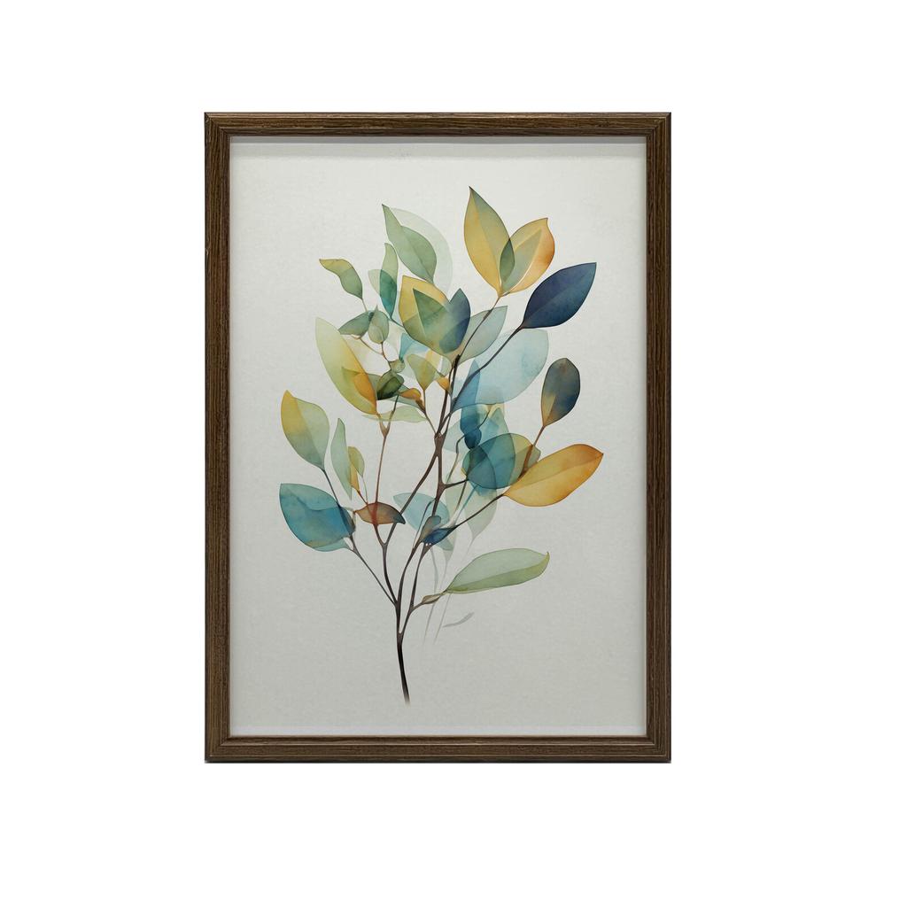 Eukaliptusowa Elegancja Eukaliptusowa Elegancja, 50X70 Cm, Bez Ramy, Płótno Premium Na Blejtramie