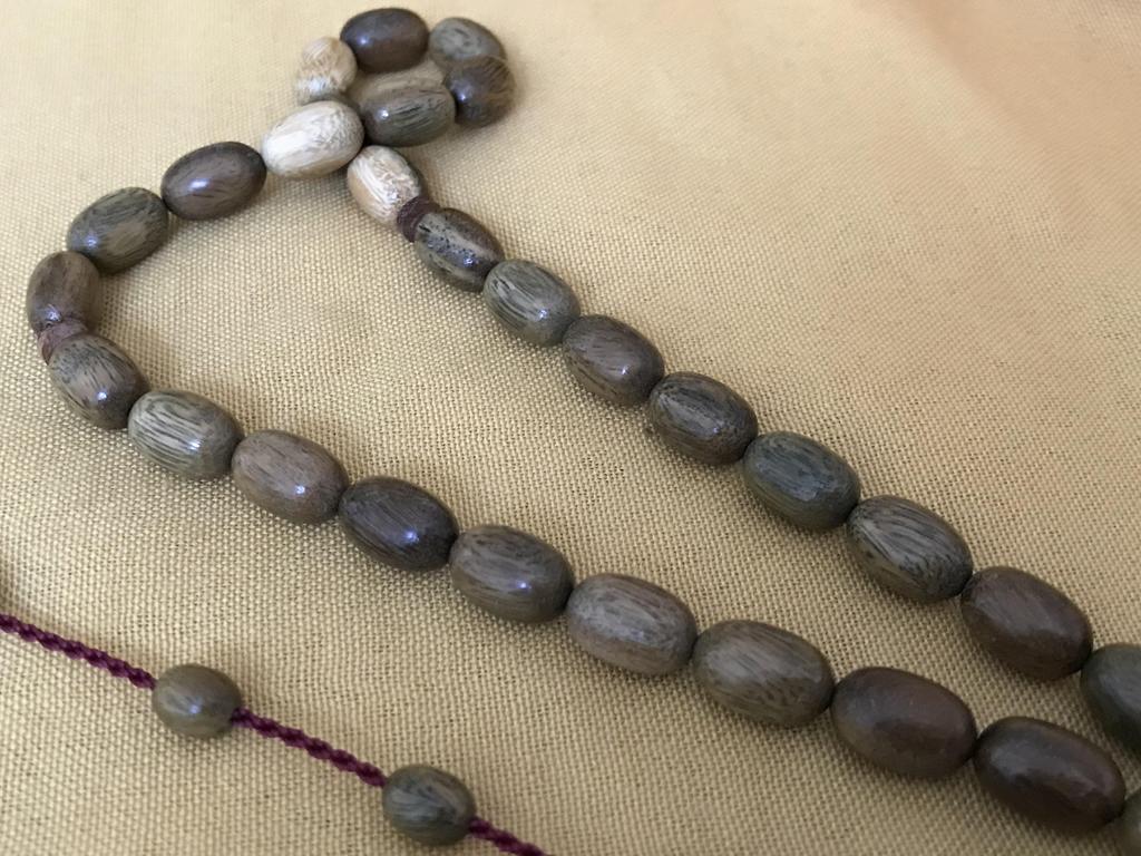 Розарий из розового дерева, систематические четки, 33 четки из бисера, исламские четки, мусульманский подарок, мисбаха, ювелирный аксессуар, подарок на день рождения для мужчин 2022