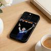 Badmintonstar   Phone Case For iPhone17,16,15,14,13,12 Plus,Max Soft Silicone Black Cover