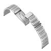 Stainless Steel Watch Band Replacement Compatible with HUAWEI Watch Samsung Watch Adjustable Metal Watch Strap Replacement
