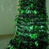 Scalable Christmas Tree With 1.5 Meter Green Leaves, Foldable Woolen Strips, Tree, Spiral Tree, Christmas Decoration Ornament