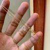 Three Zircon Thin Necklace for Women Simple Clavicle chain Delicate Elegant Jewelry Gifts Wedding Wholesale