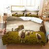 3D Printed Sheep Duvet Cover With Pillow Cover Bedding Collection Single Double Twin Full Queen King Size Animal Bed Collection Bedroom Decor
