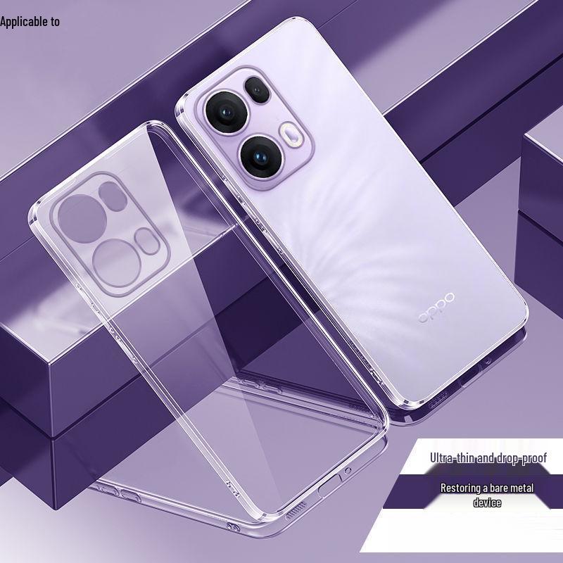 Ультратонкий прозрачный силиконовый мягкий чехол для OPPO Reno 13 & 13 Pro - Полная защита от падений