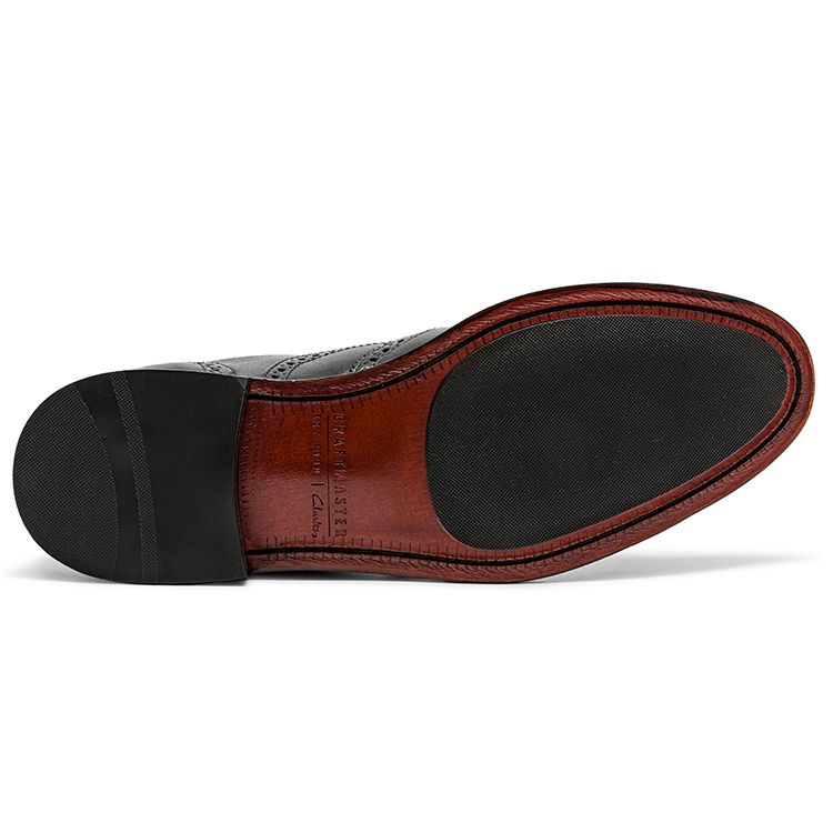 Clarks Повседневные Удобные Дышащие Туфли Мужские Туфли Черные 261691837