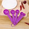 5pcs 5pcs Cooking Baking Cooking Accessories Measuring Tools Plastic Handle Measuring Spoons