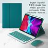 Чехол для iPad 10.2 A2603 A2604 Чехол-клавиатура для iPad 9-го 8-го 7-го Поколения Русская Испанская Иврит Клавиатура Teclado
