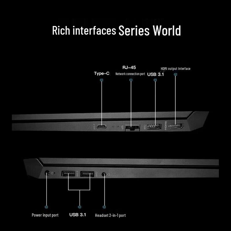 Hasee Ares S8D63 15.6" Gaming Laptop (i7/RTX 4060) (CN version)