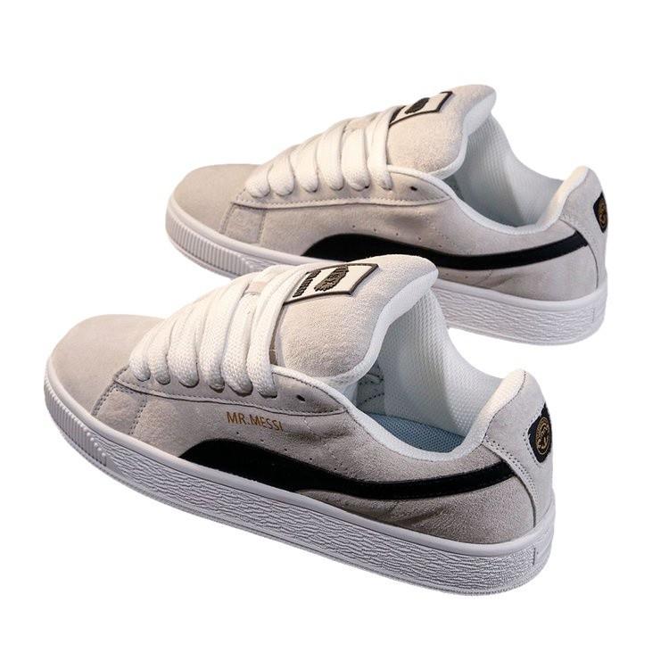 Пара мужских и женских кед 2025 года, весна, новые популярные модные низкие удобные ретро универсальные повседневные кроссовки