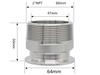 1/4" 3/8" 1/2" 3/4" 1" -4" NPT Наружная резьба x 0.5" 0.75" 1.5" 2" -4" Соединение Tri Clamp Трубопроводная арматура Нержавеющая сталь 304 316L Санитарная