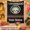 The Offspring Personalized Wall Tapestry Custom Name Text Polyester Hanging Decor Home Room