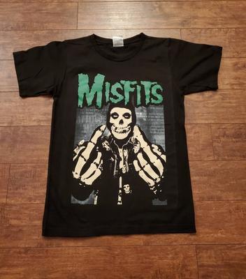НОВАЯ ФУТБОЛКА MISFITS С СРЕДНИМ ПАЛЬЦЕМ Унисекс