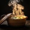 2L POT, HEAT-RESISTANT DISH WITH LID, BREAD 23 cm, CERAMIC VASE