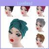 Элегантная хлопковая вязаная шапка-платок с бантом для женщин однотонных цветов для модного стиля
