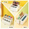 Large Capacity Stackable Desk Pen Holder for Paints, Markers, Brushes, and Stationery Supplies